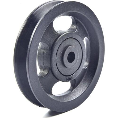 5Pcs Universal Bearing Pulley Wheel Fitness Equipment Pulley Accessories Diameter 100mm Wearproof Pulley Gym Replacement Parts