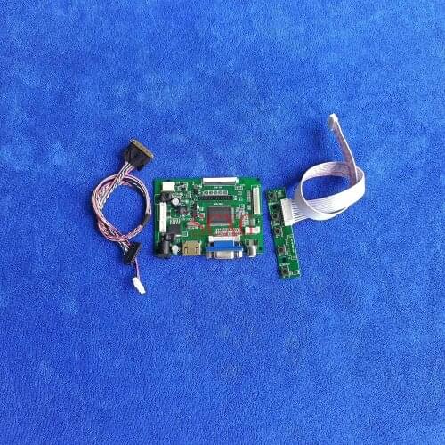 60Hz 40-Pin LVDS Kit LCD screen drive board HDMI-compatible VGA AV laptops Fit B156XTN02.0/B156XTN02.1/B156XTN02.2/3/4 1366*768