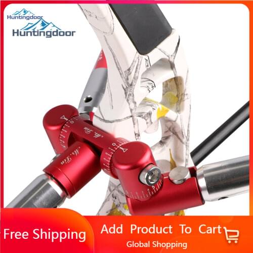 High Quality Archery Bow Accessories Double Sides V-bar Black/Red Color for Target Shooting or Hunting