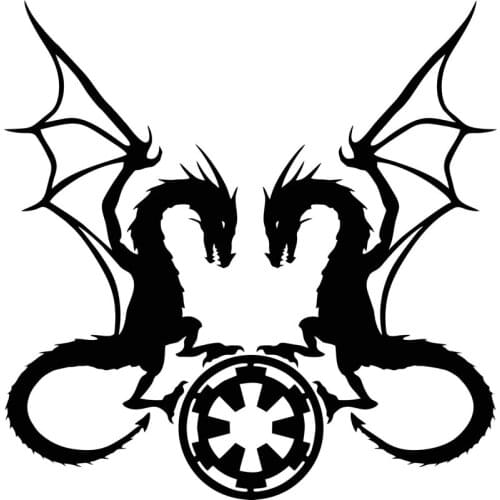 Funny Ssangyong Art Decal Pvc High Quality Car Window Decoration Personality Waterproof Auto Sticker Black/white, 15cm*15cm