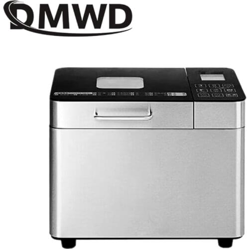 DMWD Automatic Multifunctional Mini fruit cake Breadmaker Timer Electric Bread Yogurt Maker Toast Baking Machine Fermenter 1000g