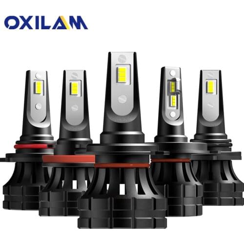 2Pcs H7 LED Turbo Headlamp H11 H8 Car Headlight Bulbs H4 9003 Hi/Lo 9012 HIR2 9005 HB3 HB4 Automobiles Auto Lamp 12V 6000K 52W