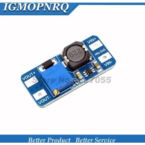 10PCS MT3608 DC-DC Step Up Converter Booster Supply Module Boost Step-up Board MAX output 28V 2A