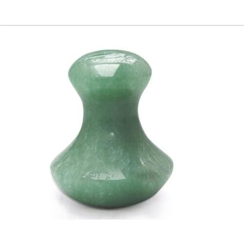 Facial Jade Massage Tool Natural Mushroom Board Stone Body Facial Eye Scraping Health Care Massager