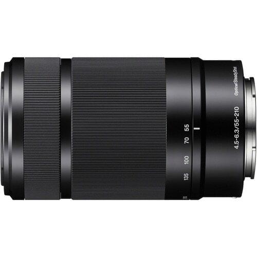 Sony 55-210 Lens E 55-210mm f/4.5-6.3 OSS E-Mount Lens (SEL55210) For Sony A5000 A5100 A6000 A6300 A6500 NEX6 NEX7 NEX5R NEX5T
