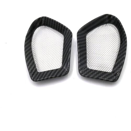 For Ducati 696 796 1100 Gas Tank Air Intake Vent COVER Fairing Carbon Fiber Paint