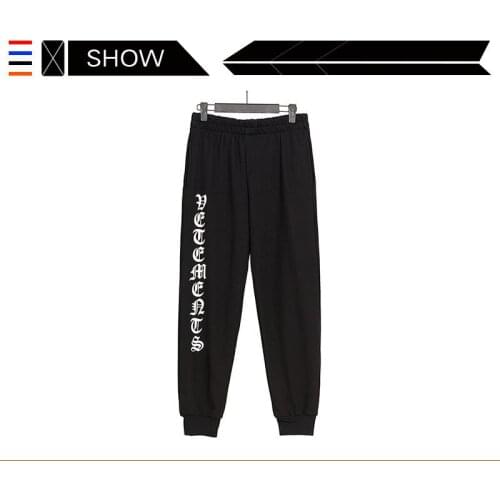 VETEMENTS Vogue vetements casual pants VTM wetmont Sanskrit slogan printed sports pants