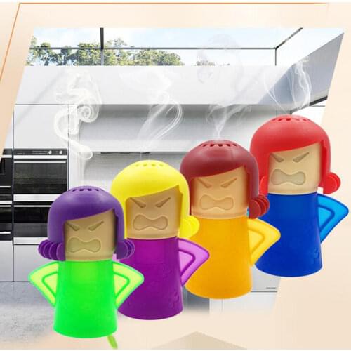 Angry Mama Oven Steam Microwave Cleaner Easily Cleans Microwave Oven Steam Cleaner Appliances Microwave Fridge Cleaning