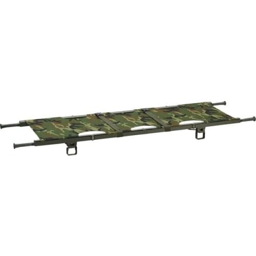 Reinforced four fold stretcher，Thickened four fold canvas stretcher，Portable stretcher, emergency stretcher, rescue stretcher