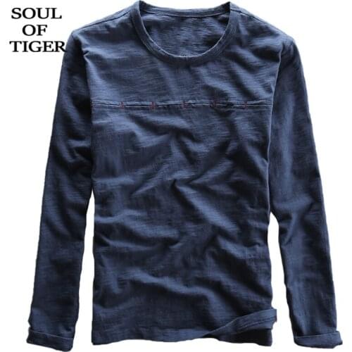 Мужские длинные футболки SOUL OF TIGER China At AliExpress