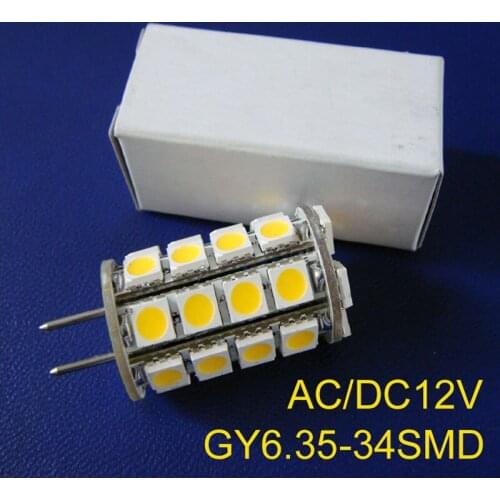 High quality AC/DC12V led bulbs GY6.35 led lamp 12V led lighting G6.35(free shipping 10pcs/lot)