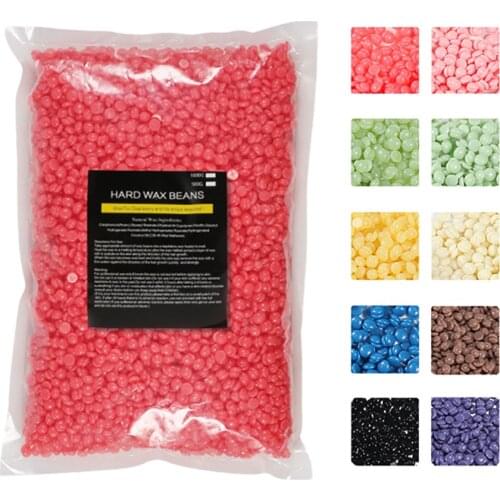Hard Wax Beans 1000g For Depilation Hot Film Wax Bead Hair Removal Paper-free No Strip Depilatory for Full Body Bikini Face Leg