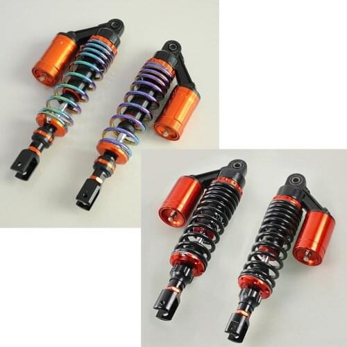 Wotefusi For High Quality 12.5" 320mm Pair Air Gas Shock Absorber Spring Suspension For Scooter ATV Quad Black Hot Sale [PA108]