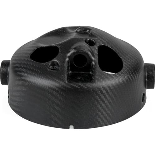 3K Twill Carbon Fiber Motorcycle Headlight Bucket Back Cover Protector For YAMAHA XSR 900 XSR900 Matt