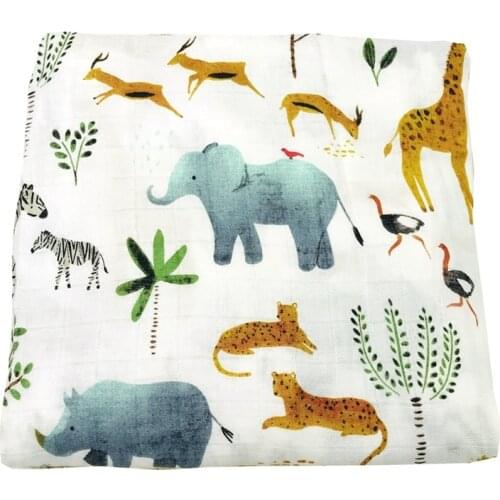 100% bamboo fiber muslin baby blanket swaddle soft newborn blankets bath towel infant wrap sleepsack stroller cover play mat