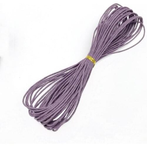 4Pcs Waxed Cotton Cord, Waxed Thread, 1.5mm Jewelry Making Macrame Cord for