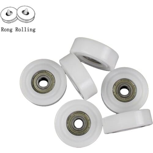 8*40*13 1.5 inch sliding 608RS plastic coated bearing bore 8mm,roller/pulley diameter 40mm,thickness 13mm