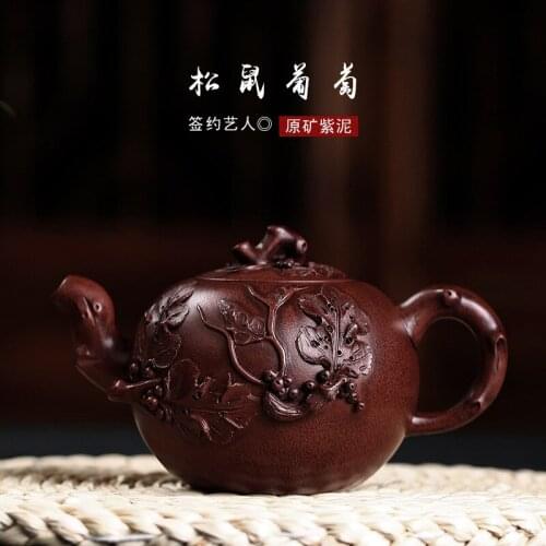 Squirrel grapes are recommended all hand stick leaves home of kung fu tea set manufacturers selling reflux pot of age