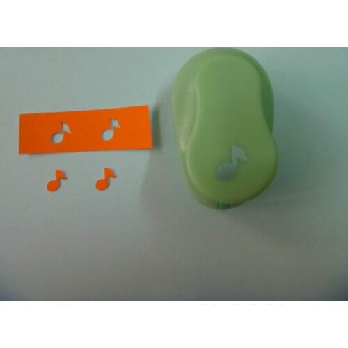 Free shipping 3/8 inch (about 0.8cm) music punches scrapbook punches craft punch paper punch cortador de papel de scrapbook