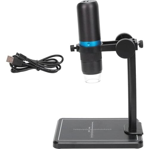 WiFi Digital Microscope USB Portable Microscopes HD 1080P 50-1000X Magnification Zoom for Smart Phone/ Mac OS/ Windows