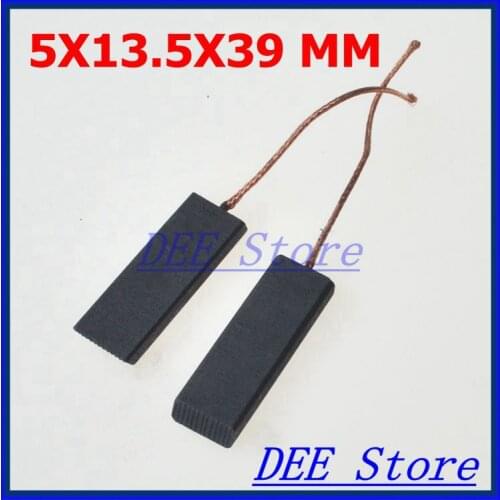 Lot2 5*13.5*39mm Motor Carbon Graphite Brushes Wicks Power Electric Tool for LG Roller/Drum-type Washing Machine Washer