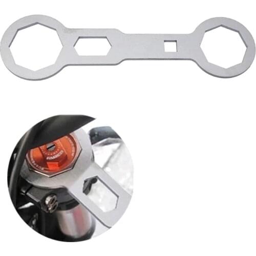 Motorcycle Fork Cap Wrench Tool Dirt Bike For HONDA SUZUKI YAMAHA KAWASAKI Motorcross Front Shock Absorber Remove Wrenchs