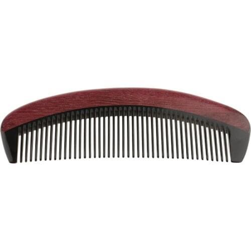 Natural Sandalwood Comb Close Teeth Anti-static Head Massage Hair Care Wood