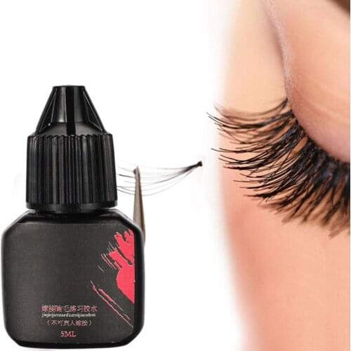 Eyelash Extension Glue Strong Adhesive For Semi Permanent Lash Fast Drying Eyelash Extensions Adhesive For Grafting Eyelashe