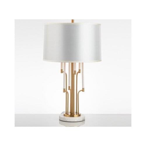 Metal Table Lamp Bedside Lamp Bedroom Table Lamp American Table Lamp Decoration Hotel Room Floor Table Lamp Bedside Lamp