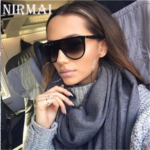 NIRMAI Women's Sunglasses Transparent Glasses