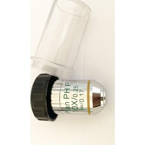 New 10X PH Achromatic INFINITY Plan Microscope Objective Lens