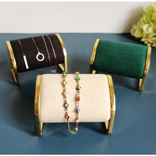 Vintage Bracelet Chain Watch T-Bar Rack Jewelry Organizer Display Stand Holder Rack Personal Use Distinctive headband Holder