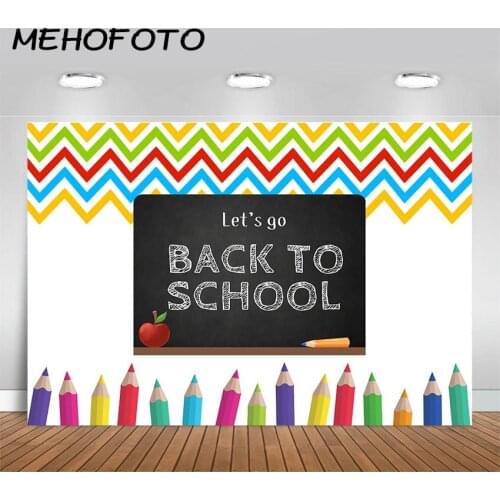 Back to School Party Backdrop Kid Preschool Photography Background for Photo Booth Back to School Party Decoration Banner