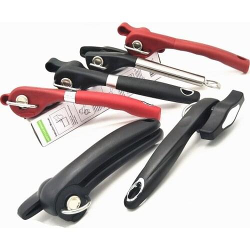 1pcs Safe Bottle Opener Knife Professional Ergonomic Manual Can Opener Side Cut Manual Kitchen Gadgets for Jars Canisters