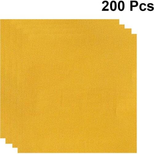 200pcs Premium Aluminium Foil Non-toxic Practical Foil Paper Wrapping Paper for Sugar Candy Chocolate