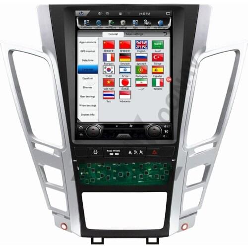 Car Android Tesla vertical screen CTS 2.8 sedan Multimedia player radio tape recorder For-Cadillac DSP unit GPS Navigation