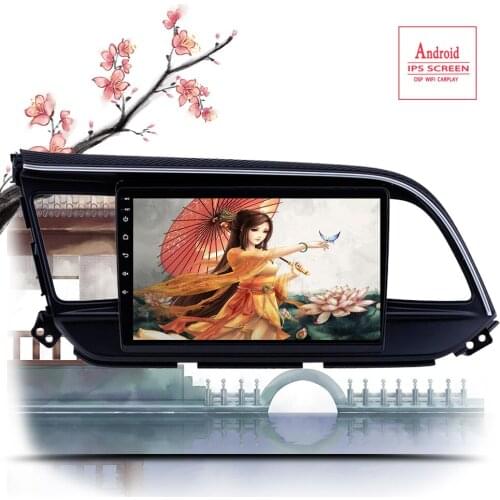 Auto 6+128GB Android 10.0 Car GPS Multimedia Player For Hyundai ELANTRA 2018 2019 2020 Radio Stereo GPS Navigation System