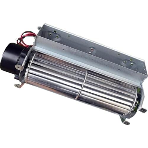 Brushless DC cross-flow fan DC24V 0.6A 2450 RPM 2.9 m3/min Ball bearing High air volume LRD60180A Drum type cross flow fan