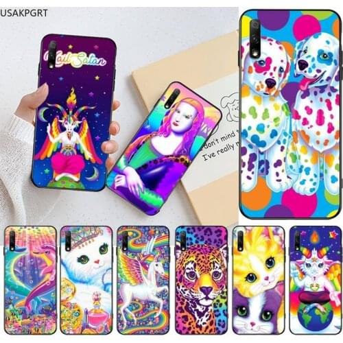 Lisa Frank Art Phone Case for Huawei Honor 30 20 10 9 8 8x 8c v30 Lite view pro