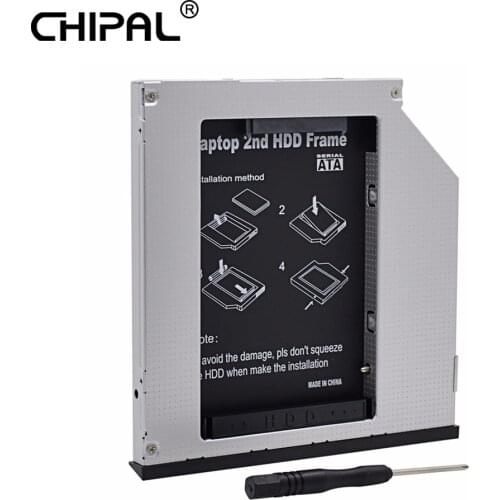 CHIPAL 2nd 9.5mm SATA iii HDD Caddy Ejector Designed for Dell E5400 E6400 E6410 E6500 E6510 M4400 M4500 DVD ROM Optical Bay