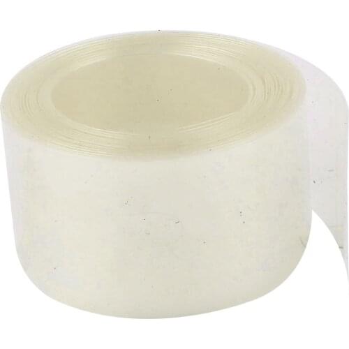 CNIM Hot 2M 43mm 27mm Dia PVC Heat Shrink Tubing Clear for 1 x 26650 Battery