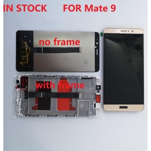 5.9'' LCD For HUAWEI Mate 9 Display Touch Screen Digitizer with Frame Display for Huawei Mate 9 LCD MHA-L29 Replacement parts