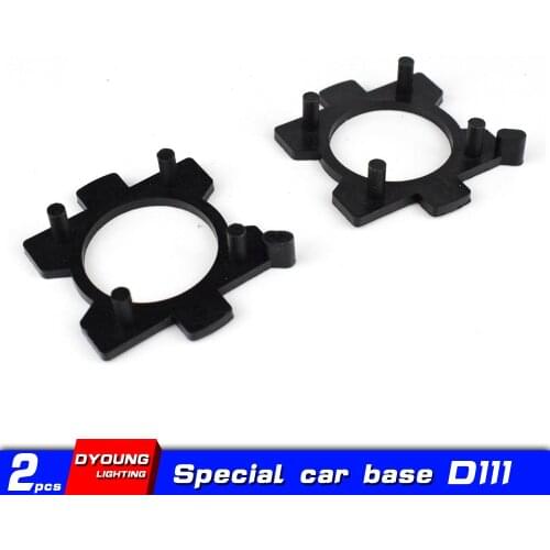 For Toyota Corolla Camry Headlight H7 Socket Led Adapter For Mazda Mitsubishi Auto Lamp Base Holder D111 2Pcs On Sale