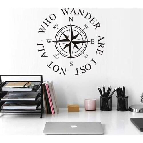Customizable personality slogan wall stickers home decor living room bedroom vinyl art decal detachable mural wallpaper ZNZ15