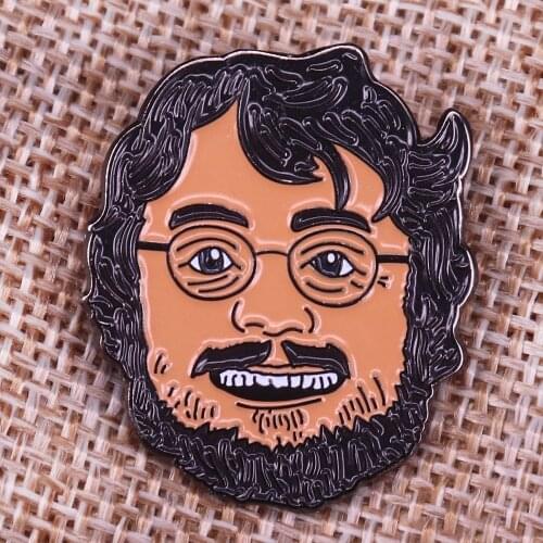 Guillermo del Toro Soft Enamel Pin Shape of Water Badge Amphibian Man Brooch Creature Cutie Oscar Nominated Movie