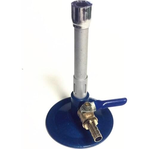 1PC New Dental Lab Dentist Natural Single Tube Gas Light Bunsen Burner For Lab Wax Department Technician Tool