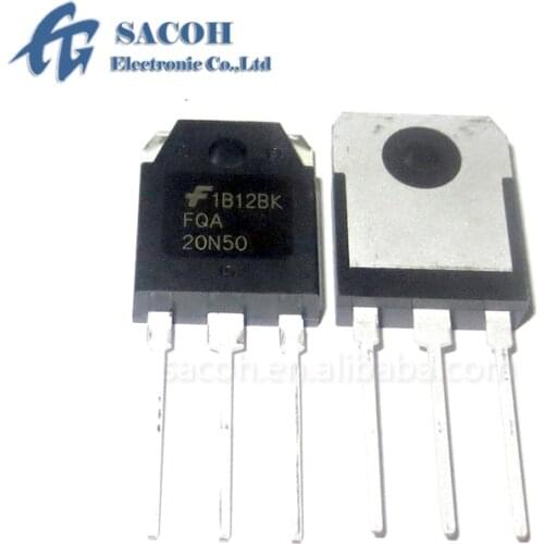 New Original 10PCS/Lot FQA20N50 FQA20N50C or FQA20N40 or FQA20N60 FQA20N60C or SMK2050 SMK2050CI TO-3P 20A 500V MOSFET