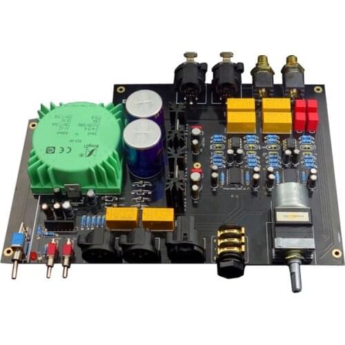 Full Balanced Input Full Balanced Output TPA6120 Ultra low noise Headphone Amplifier NE5532Op T0493
