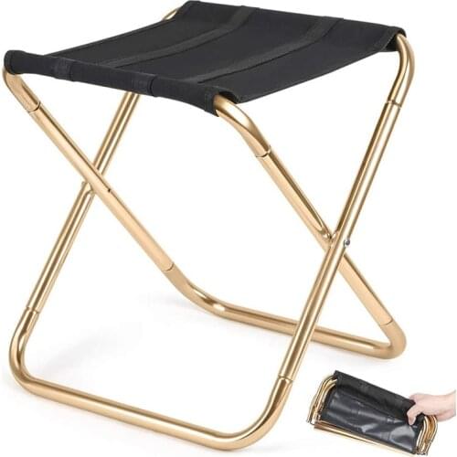 Folding Fishing Chair Lightweight Picnic Camping Chair Foldable Aluminium Cloth Outdoor Portable Easy To Carry Outdoor Furniture