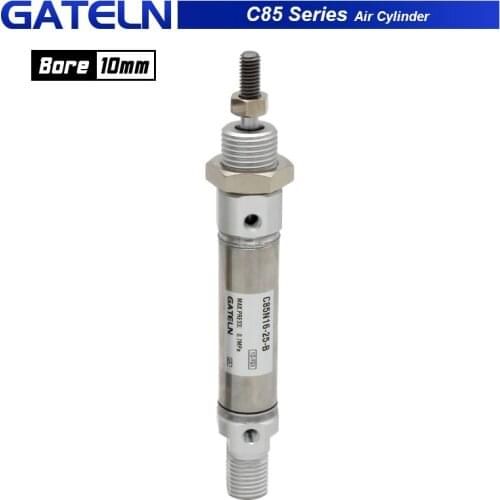 SMC type C85 Series Air Cylinder Standard Double Acting Single Rod C85N10 CD85N10 Stroke 10-300mm mini cylinder
